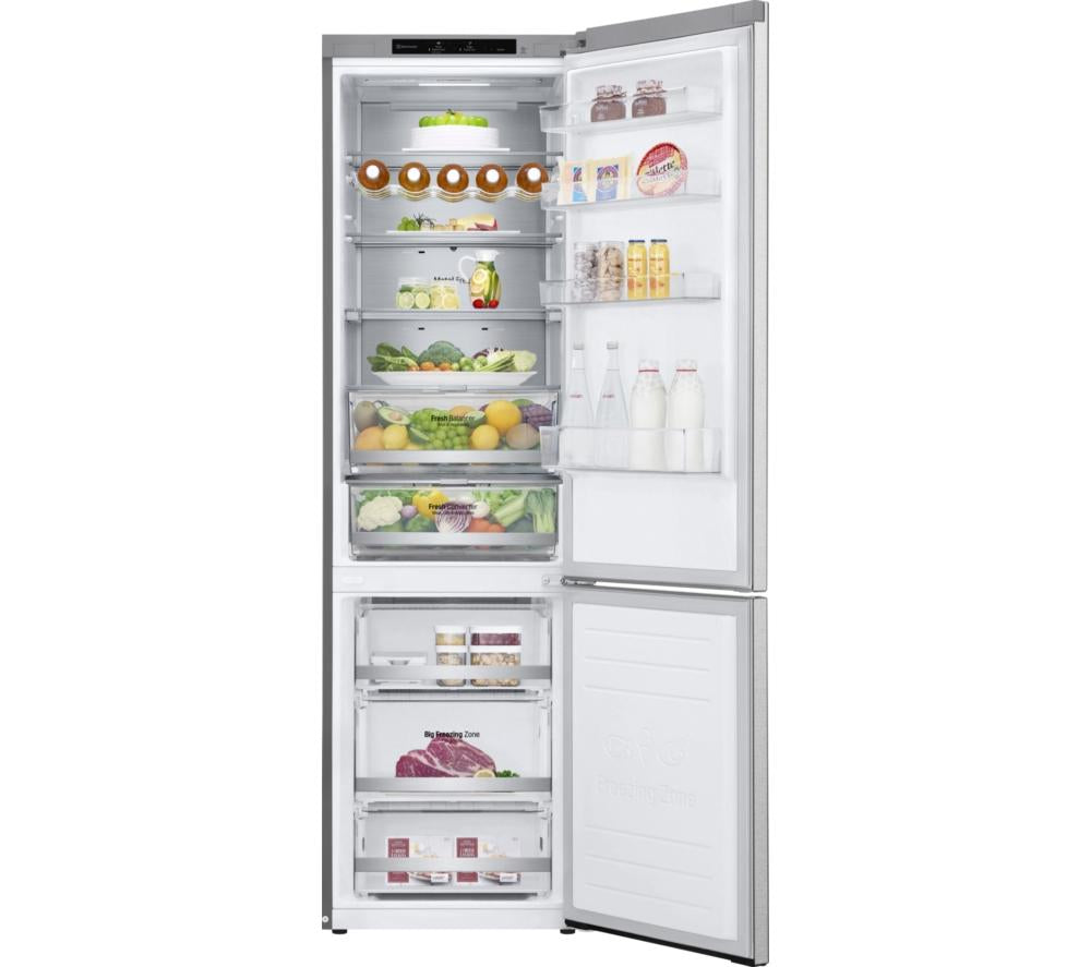 LG NatureFRESH GBB92MBB3P 70/30 Kühl-Gefrierkombination – Metal Sorbet