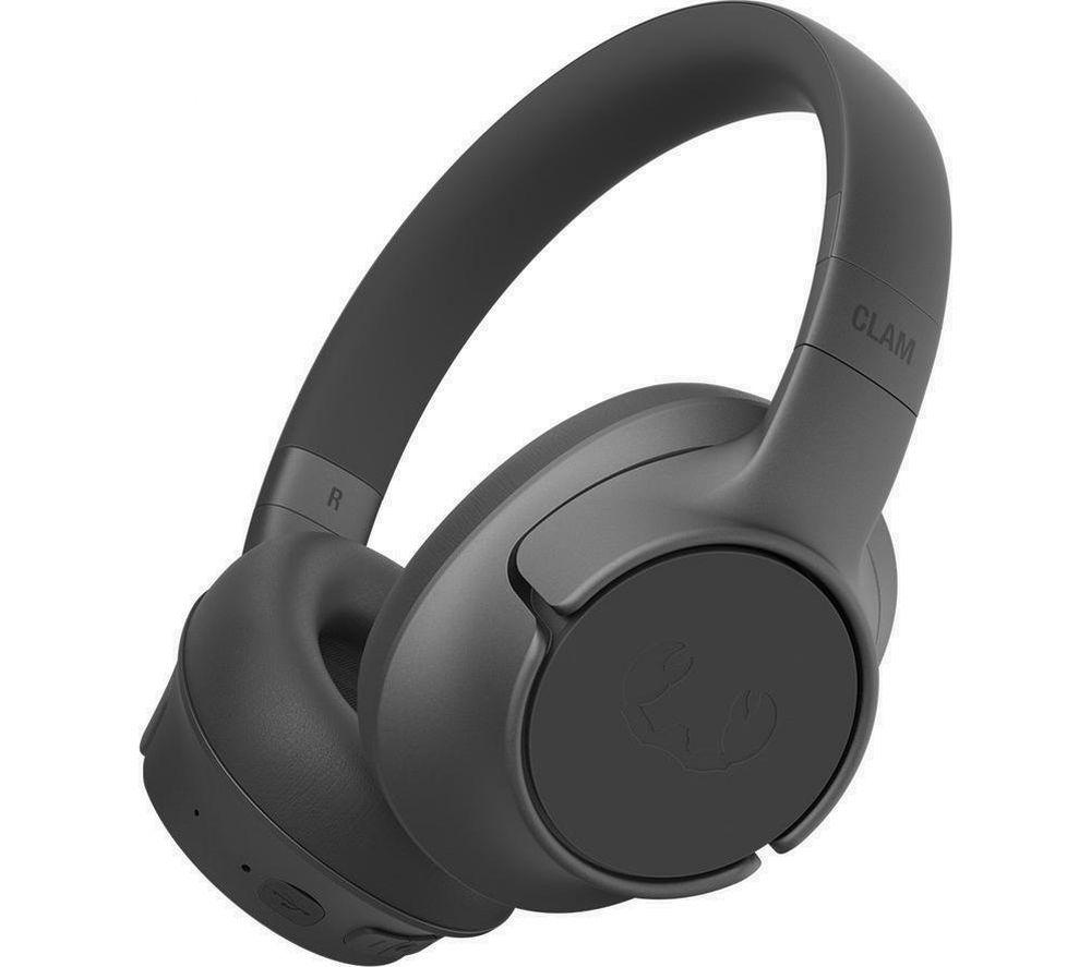 FRESH N REBEL Clam Fuse Wireless Bluetooth Noise-Cancelling Headphones - Storm Grey