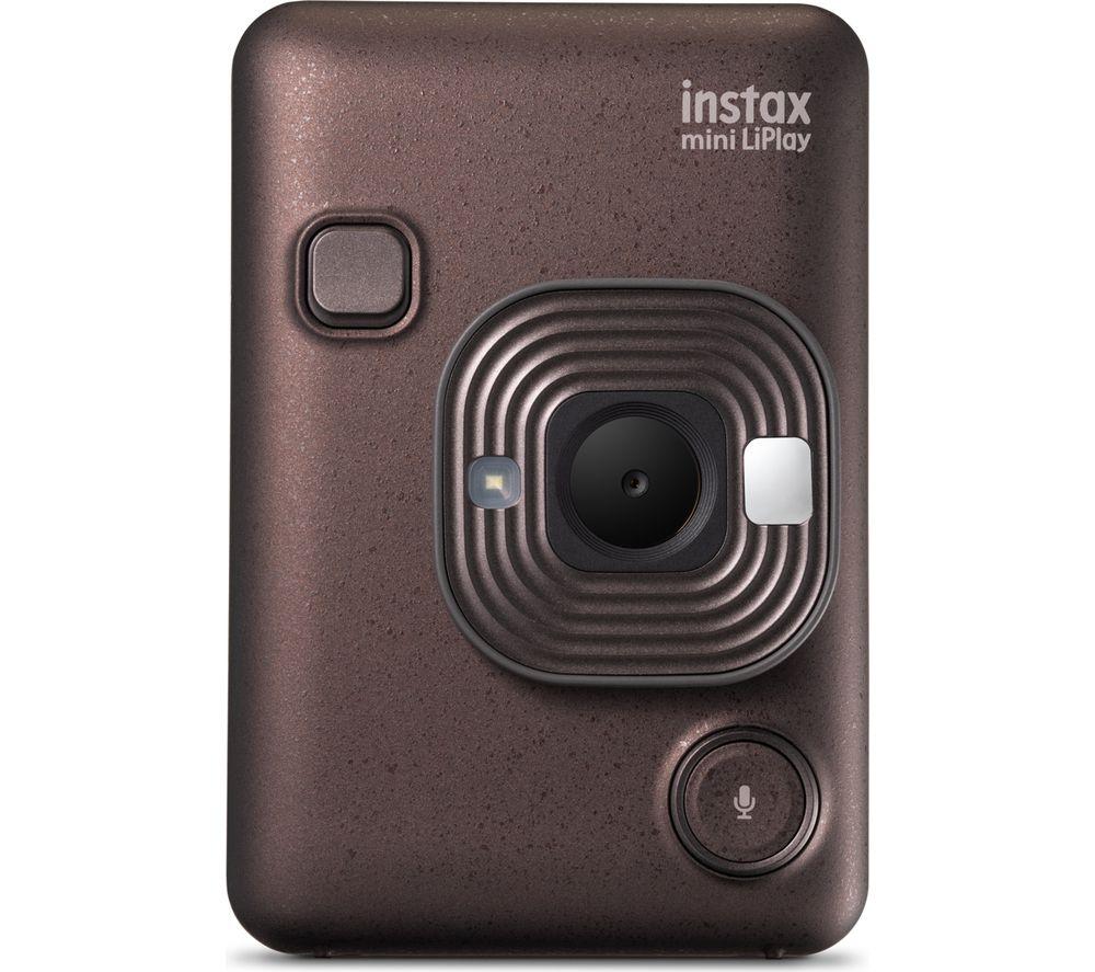 INSTAX Mini LILPLAY Hybrid Instant Camera & Printer - Deep Bronze