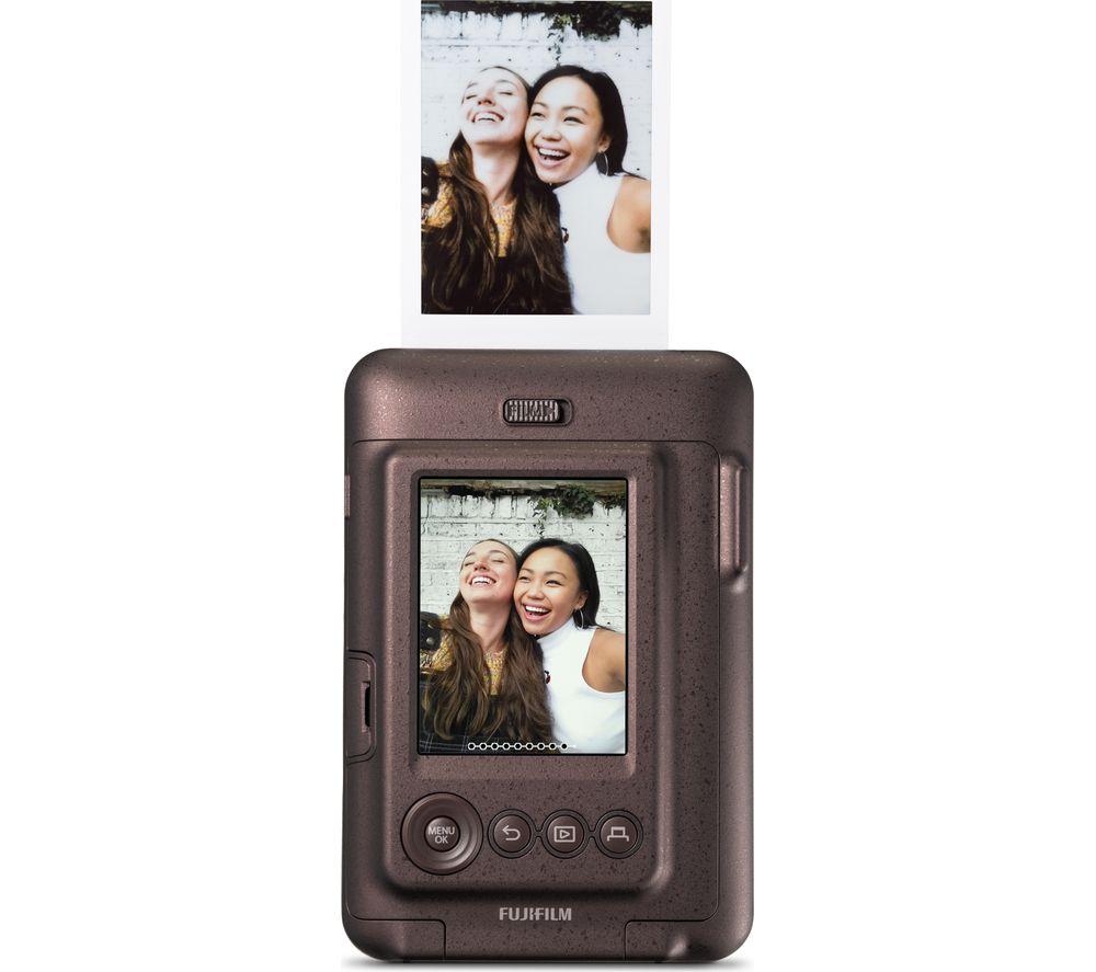 Cámara e impresora instantánea híbrida INSTAX Mini LILPLAY - Bronce oscuro
