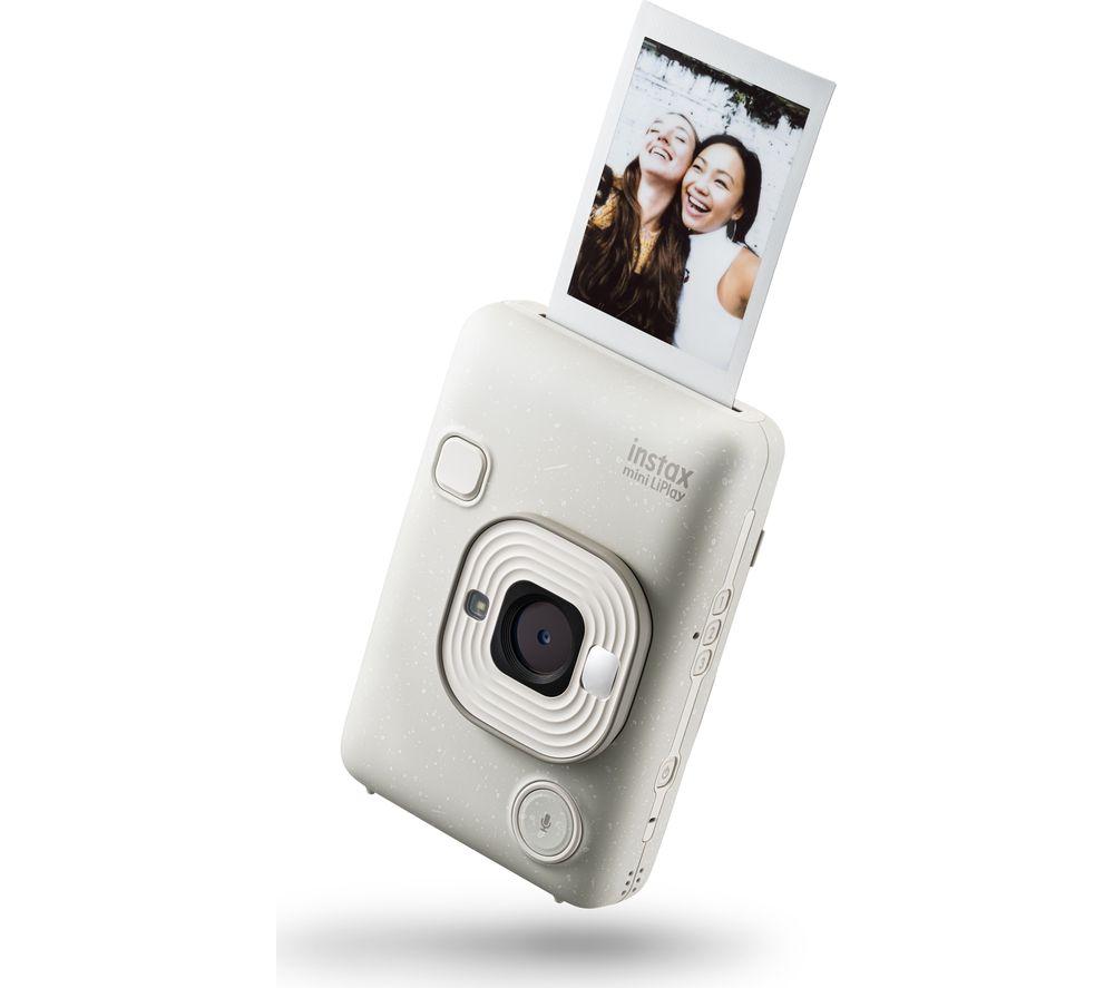 Cámara e impresora instantánea híbrida INSTAX Mini LILPLAY - Blanco niebla