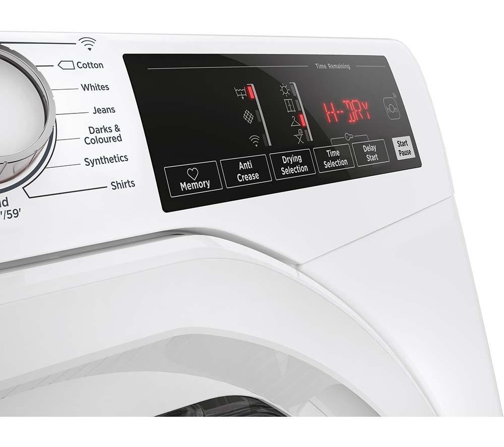 Secadora de condensación Hoover H-Dry 350 HRE C10TE-80 con Wi-Fi, 10 kg - Blanco