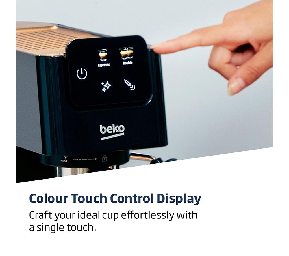 Cafetera Espresso BEKO CaffeExperto CEP5302B - Negro