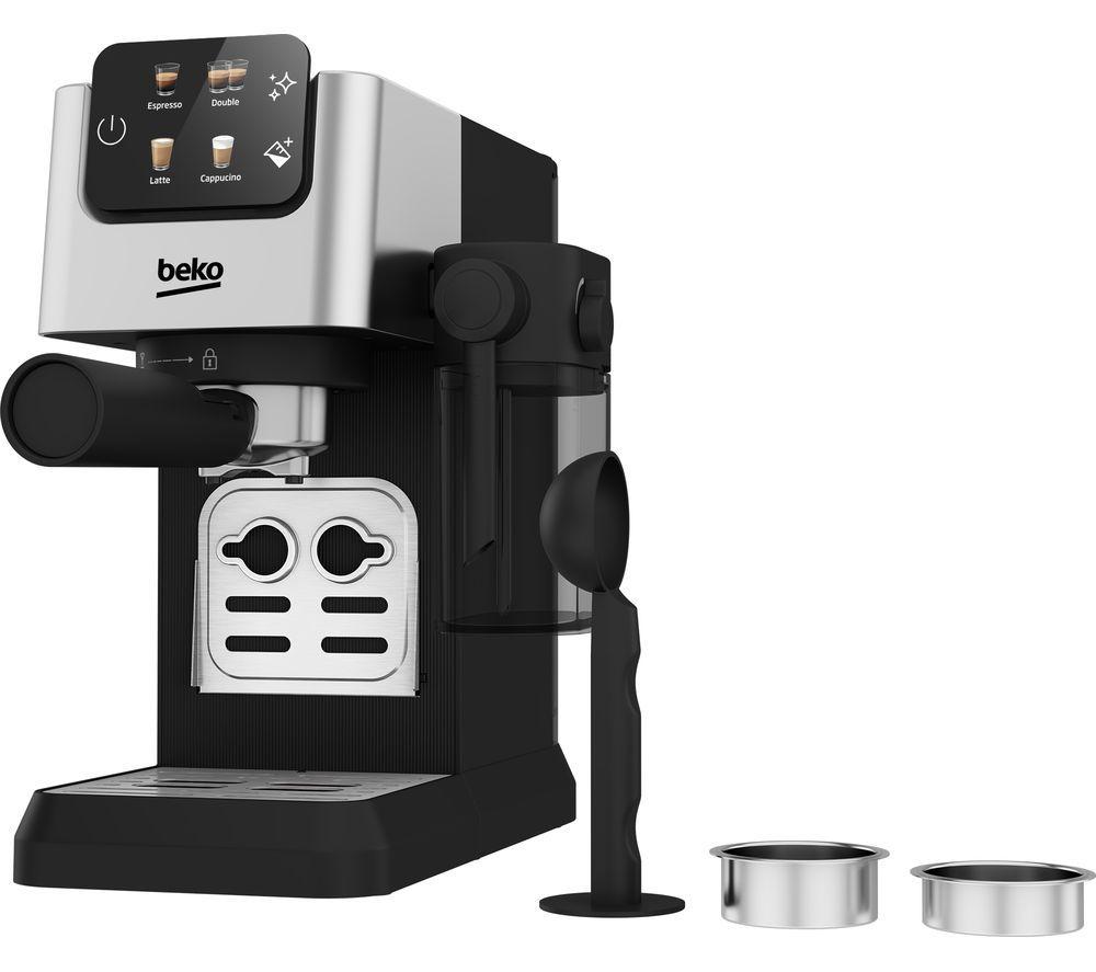 Cafetera exprés BEKO CaffeExperto CEP5304X - Plata