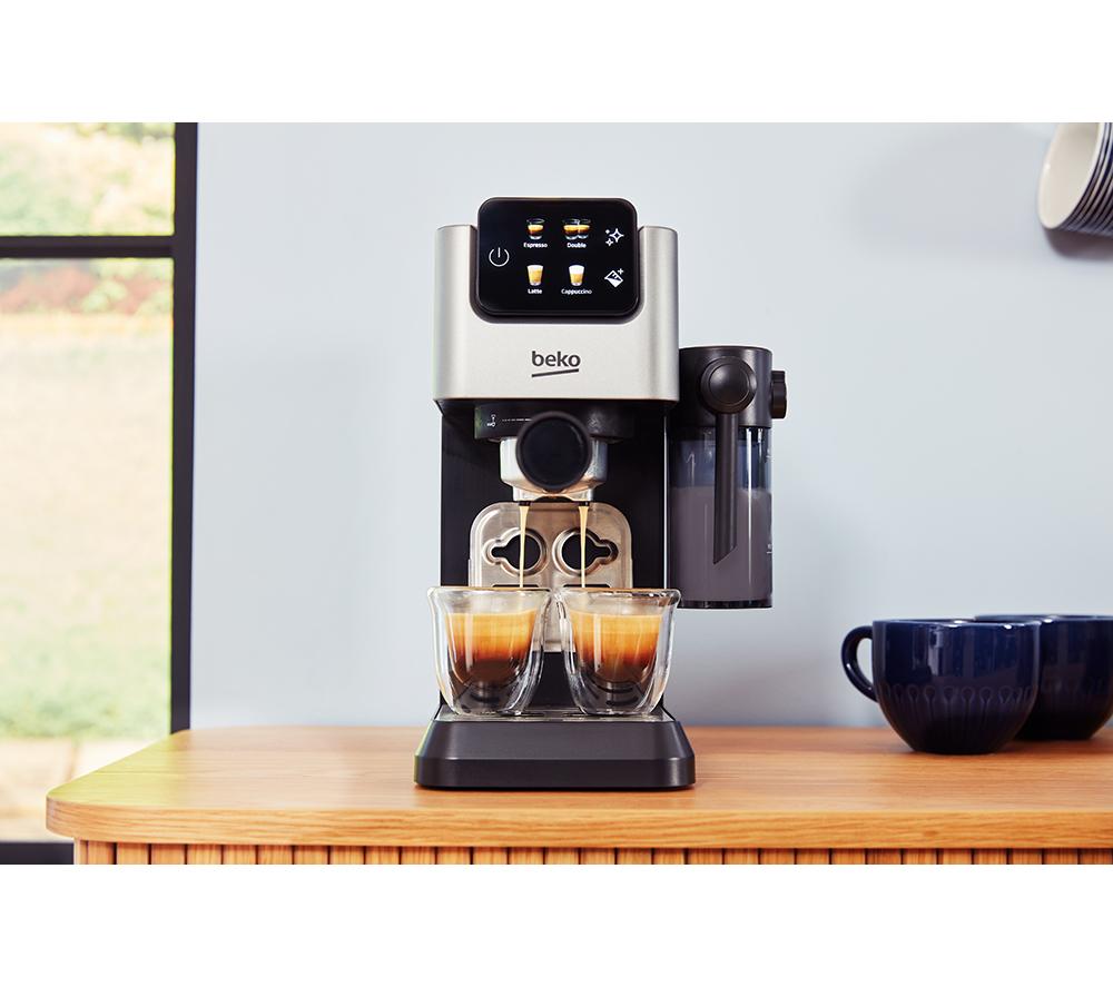 Cafetera exprés BEKO CaffeExperto CEP5304X - Plata