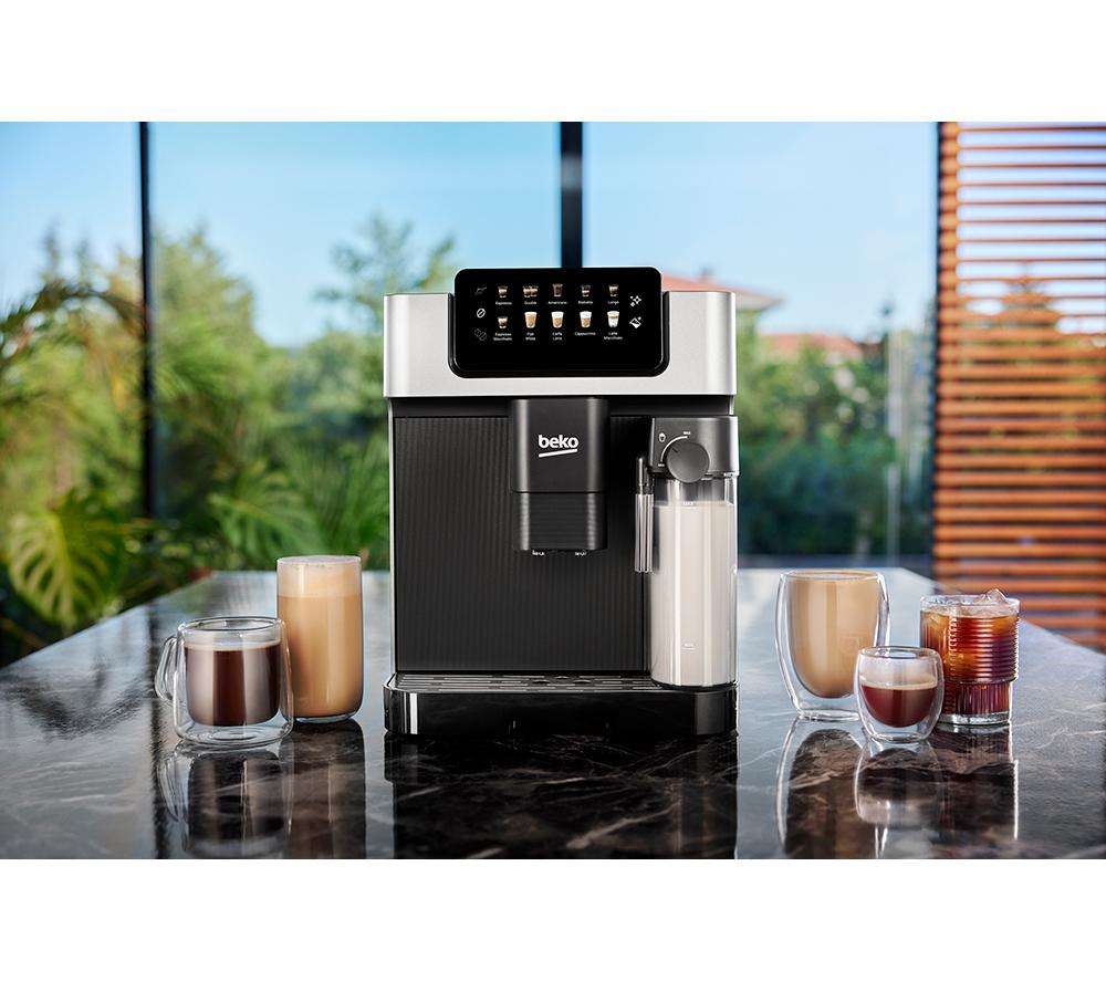 BEKO CaffeExperto CEG7304X Bean to Cup Coffee Machine - Silver