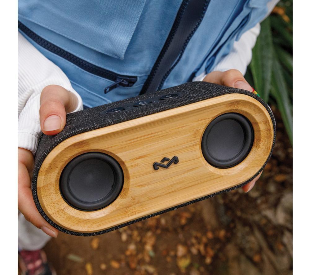 HOUSE OF MARLEY Altavoz Bluetooth portátil Get Together 2 Mini - Negro y Marrón