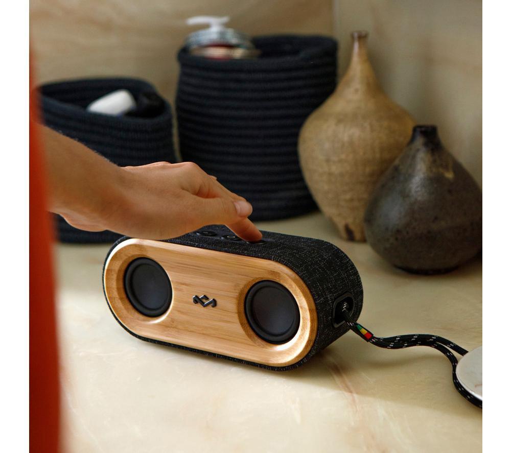 HOUSE OF MARLEY Altavoz Bluetooth portátil Get Together 2 Mini - Negro y Marrón