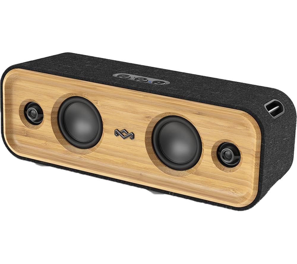 HOUSE OF MARLEY Altavoz Bluetooth portátil Get Together 2 - Negro y marrón