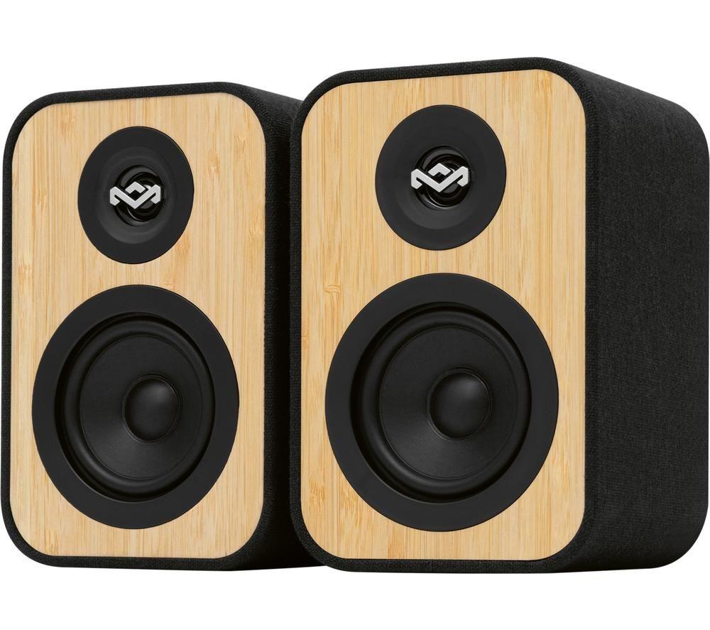 Altavoces de estantería Bluetooth HOUSE OF MARLEY Uplift - Negro y crema