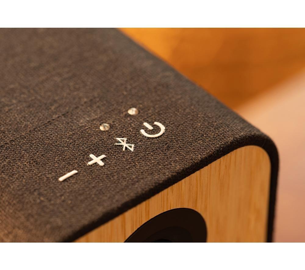 Altavoces de estantería Bluetooth HOUSE OF MARLEY Uplift - Negro y crema