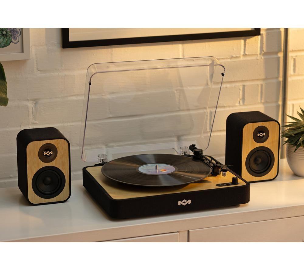 Altavoces de estantería Bluetooth HOUSE OF MARLEY Uplift - Negro y crema