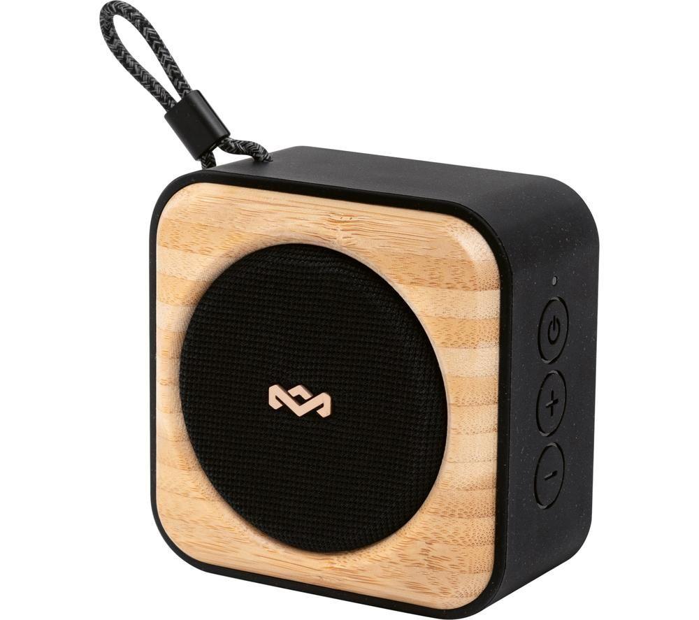 HOUSE OF MARLEY Roots Portable Bluetooth Speaker - Black
