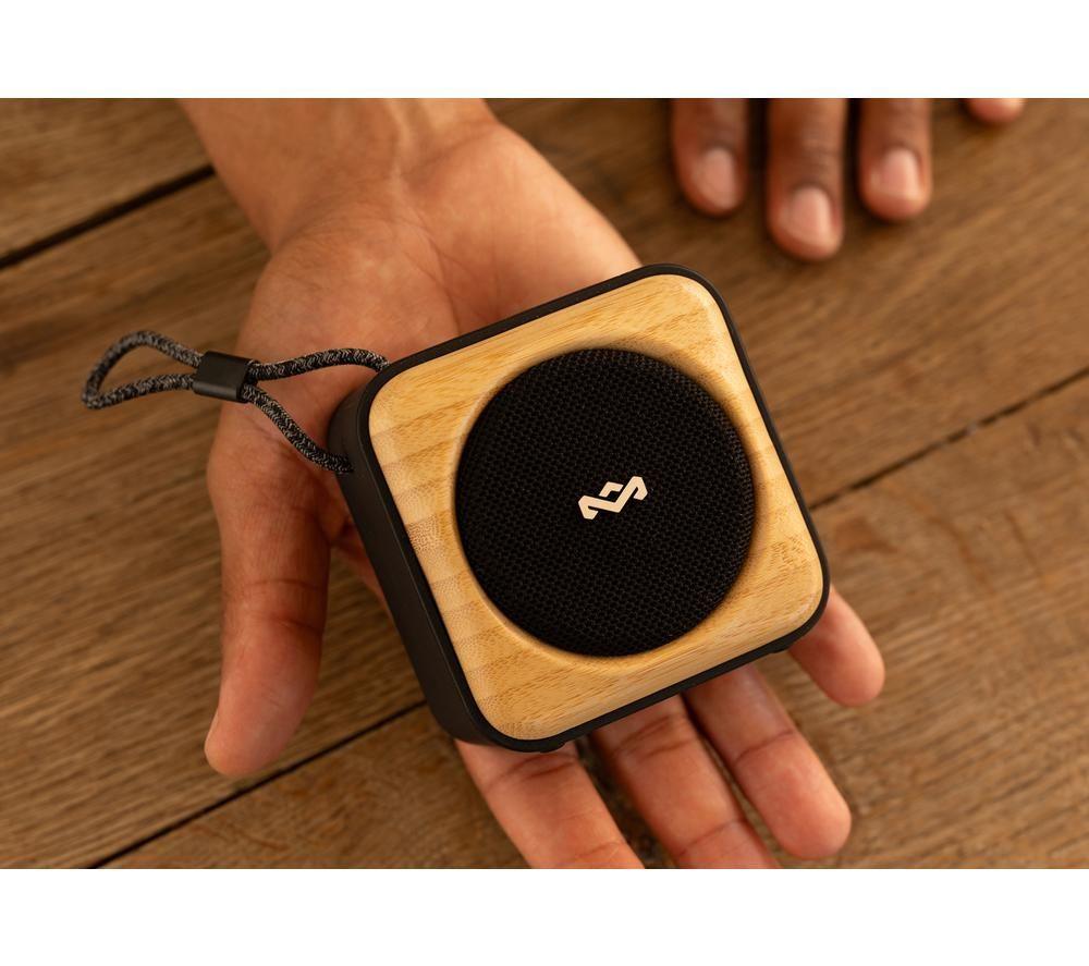 HOUSE OF MARLEY Roots Portable Bluetooth Speaker - Black
