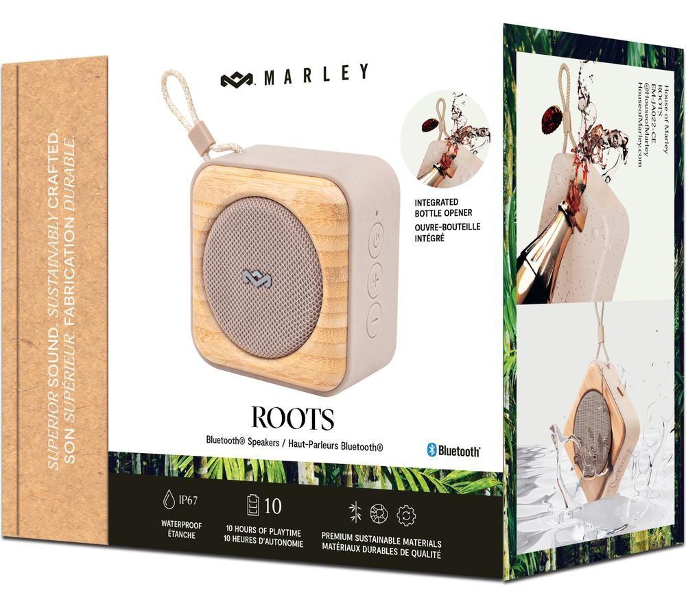 HOUSE OF MARLEY Roots Portable Bluetooth Speaker - Cream