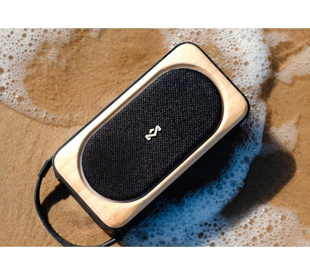 HOUSE OF MARLEY Roots Solar Portable Bluetooth Speaker - Black