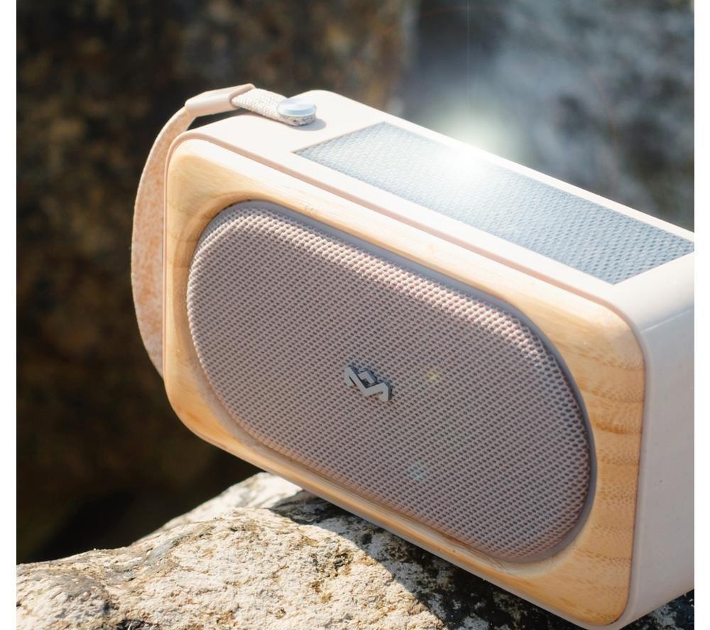 HOUSE OF MARLEY Roots Solar Portable Bluetooth Speaker - Cream