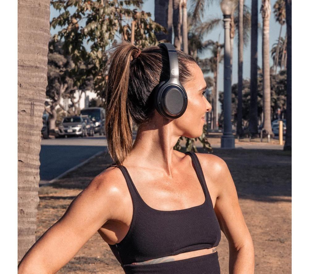 OUR PURE PLANET Signature Wireless Bluetooth Noise-Cancelling Headphones - Black