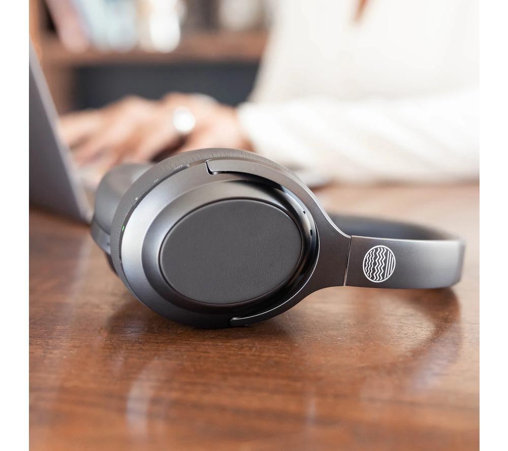 OUR PURE PLANET Signature Wireless Bluetooth Noise-Cancelling Headphones - Black