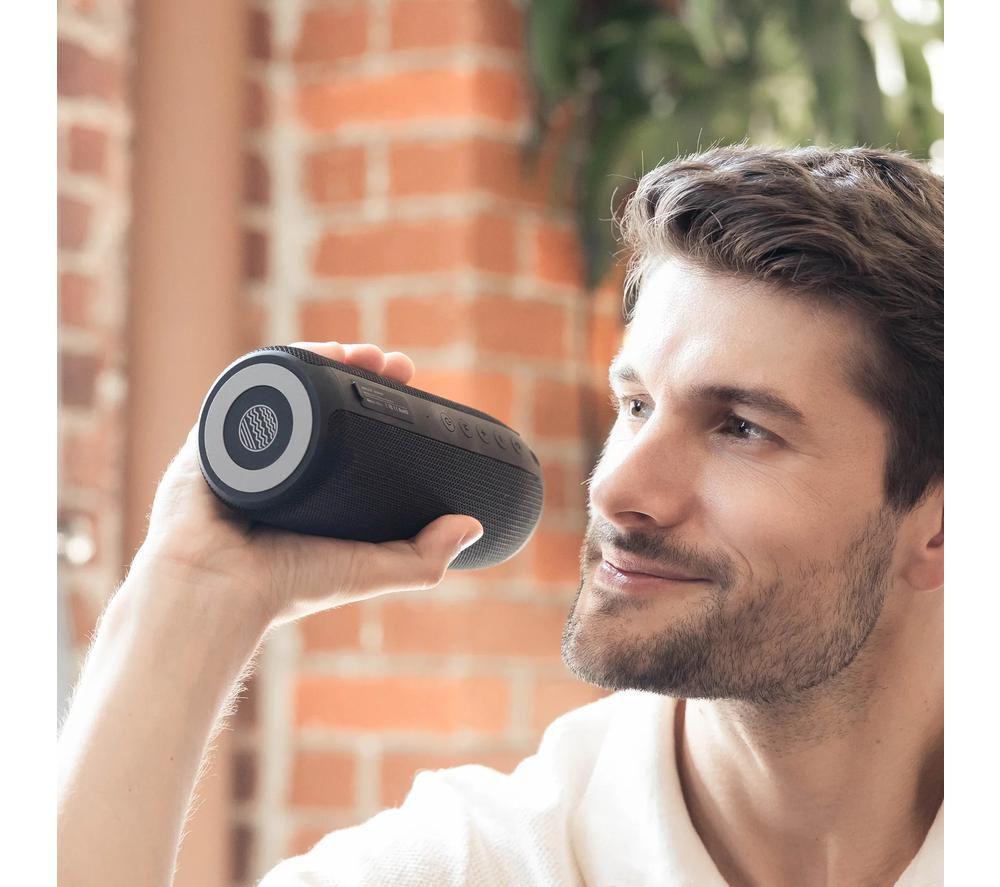 OUR PURE PLANET Platinum Bluetooth Speaker - Black