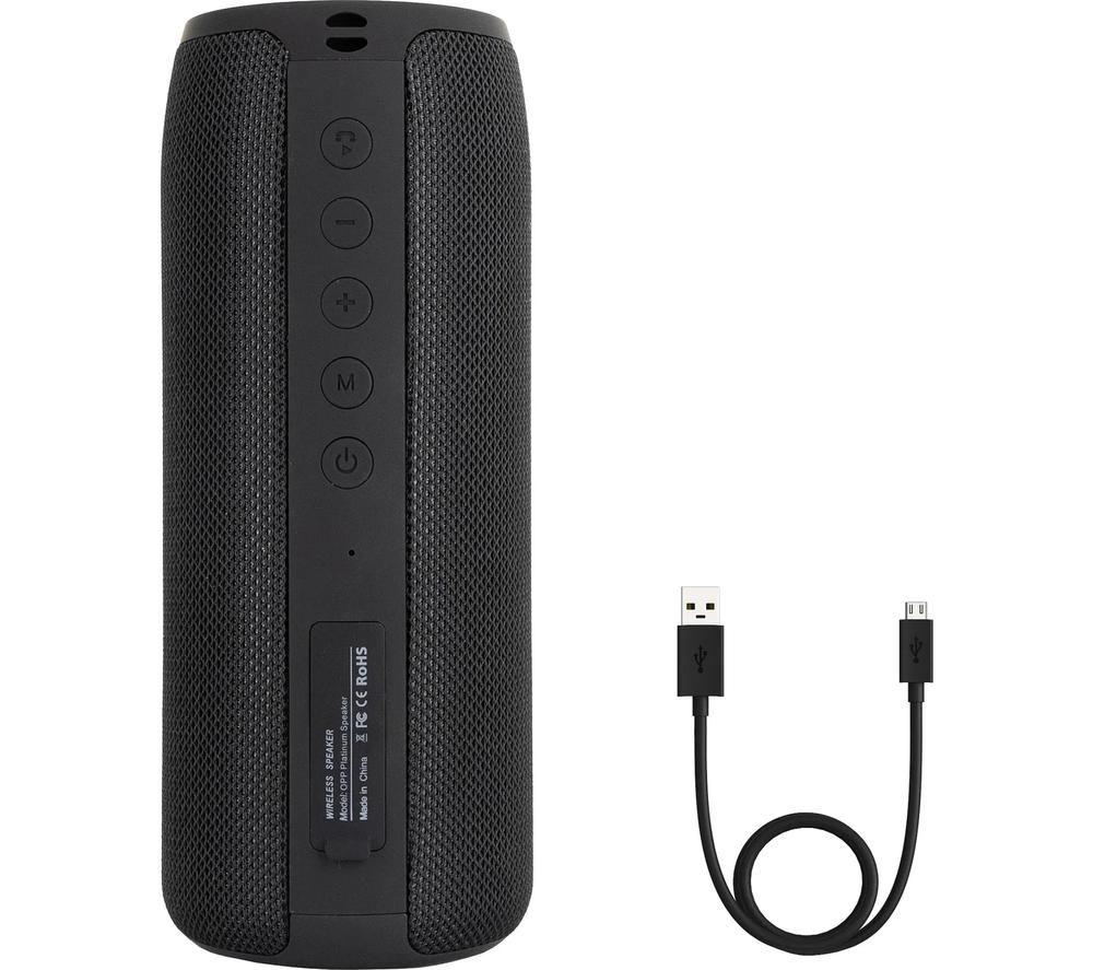 OUR PURE PLANET Platinum Bluetooth Speaker - Black