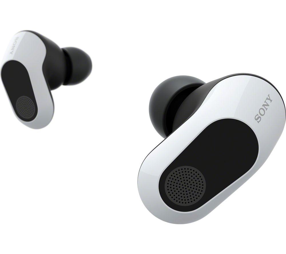 SONY INZONE Wireless Bluetooth Noise-Cancelling Gaming Earbuds - White
