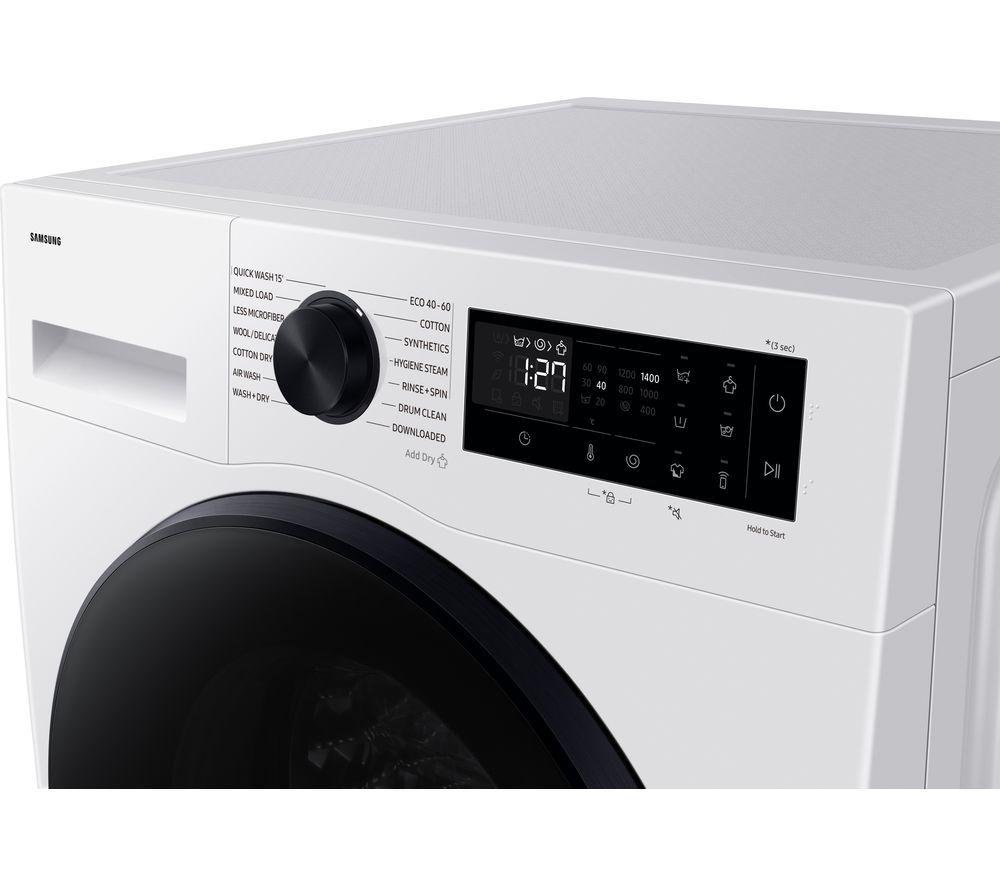 SAMSUNG Serie 5 AI Energy WD11DG5B15BEEU Lavadora-secadora de 11 kg con Wi-Fi - Blanca
