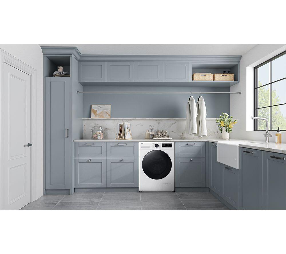 SAMSUNG Serie 5 AI Energy WD11DG5B15BEEU Lavadora-secadora de 11 kg con Wi-Fi - Blanca