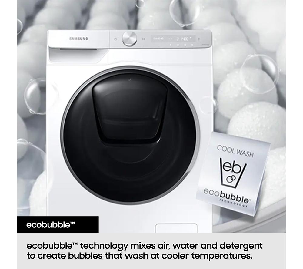 SAMSUNG Serie 7 AI Energy WD11DB7B85GWU1 Waschtrockner mit WLAN – 11 kg, Weiß