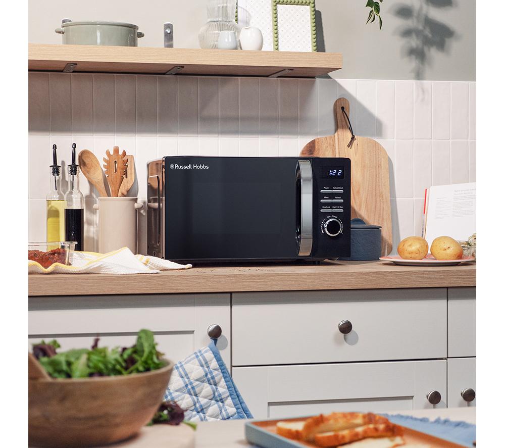 RUSSELL HOBBS RHMD818B Solo Microwave - Black
