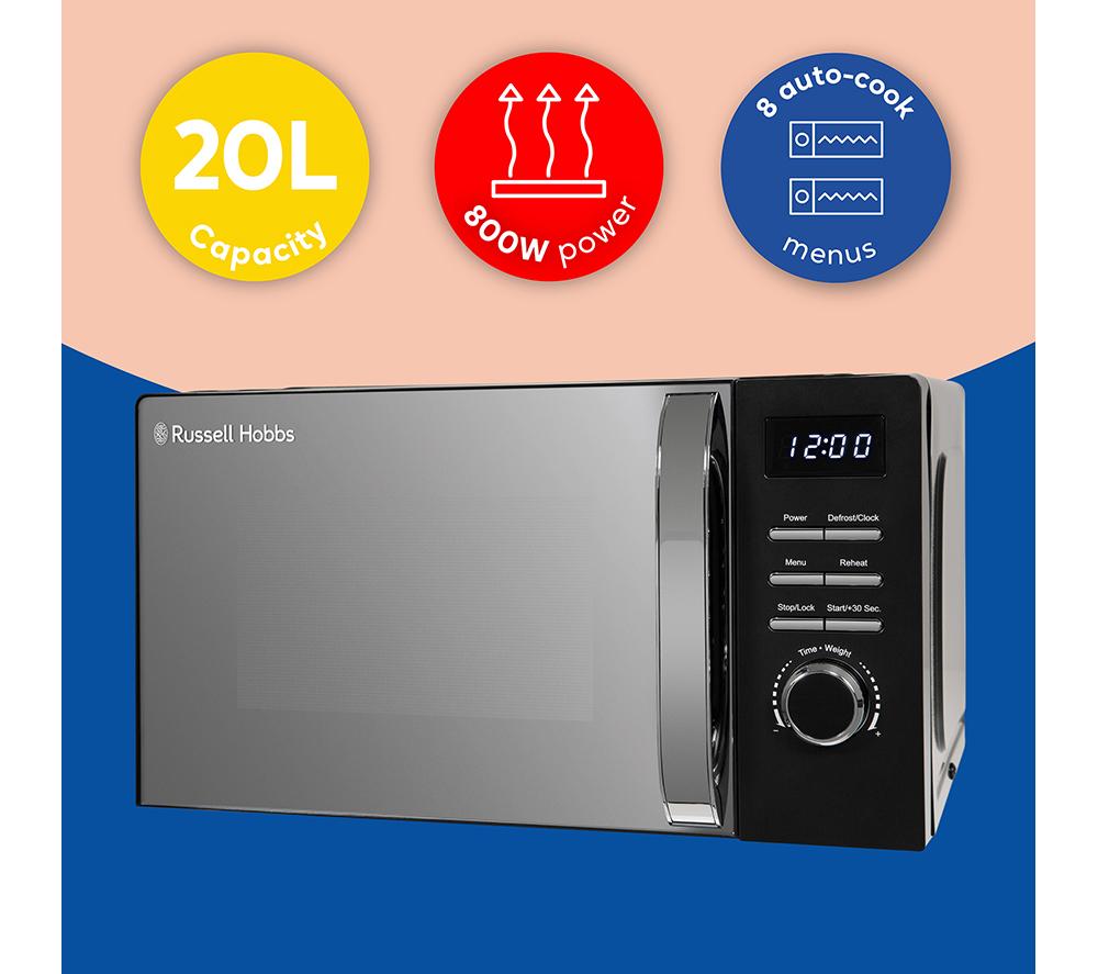 RUSSELL HOBBS RHMD818B Solo Microwave - Black