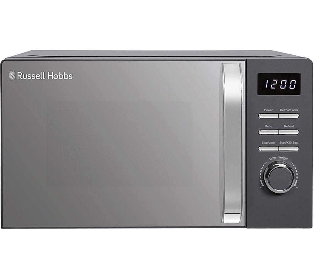 RUSSELL HOBBS RHMD818G Solo Microwave - Grey