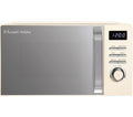 RUSSELL HOBBS RHMD818C Solo Microwave - Cream