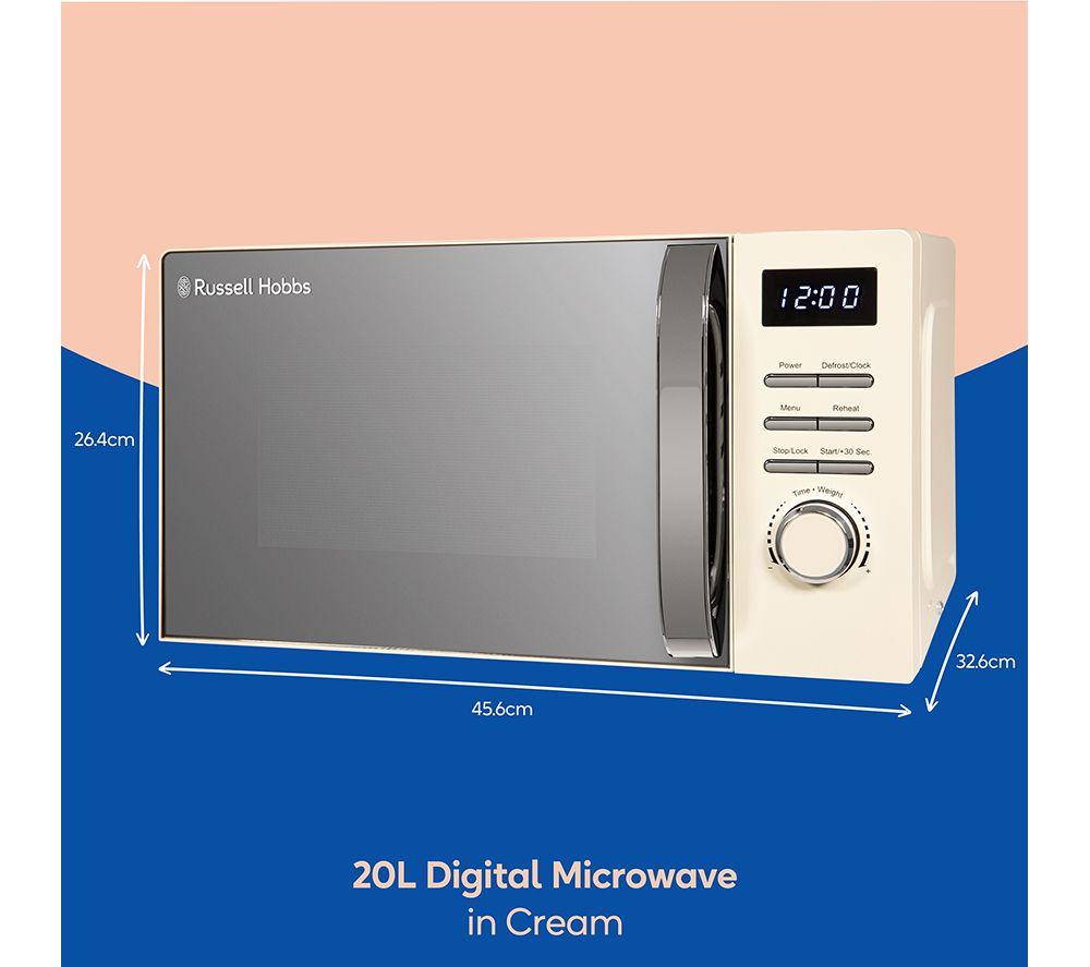 RUSSELL HOBBS RHMD818C Microondas Solo - Crema