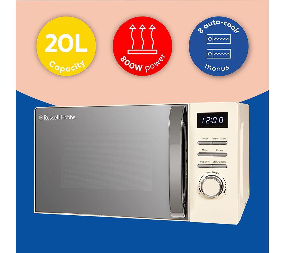 RUSSELL HOBBS RHMD818C Microondas Solo - Crema