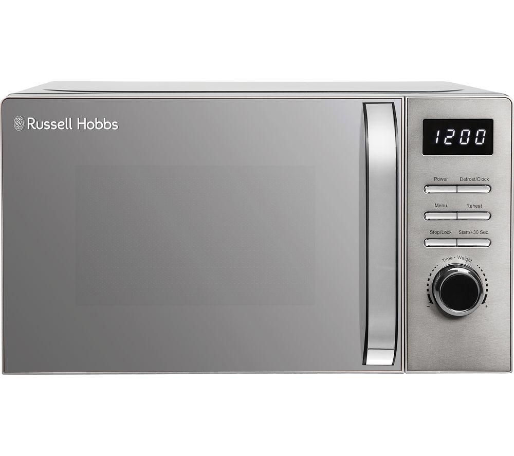 RUSSELL HOBBS Distinctions RHMD832T Compact Solo Microwave - Titanium