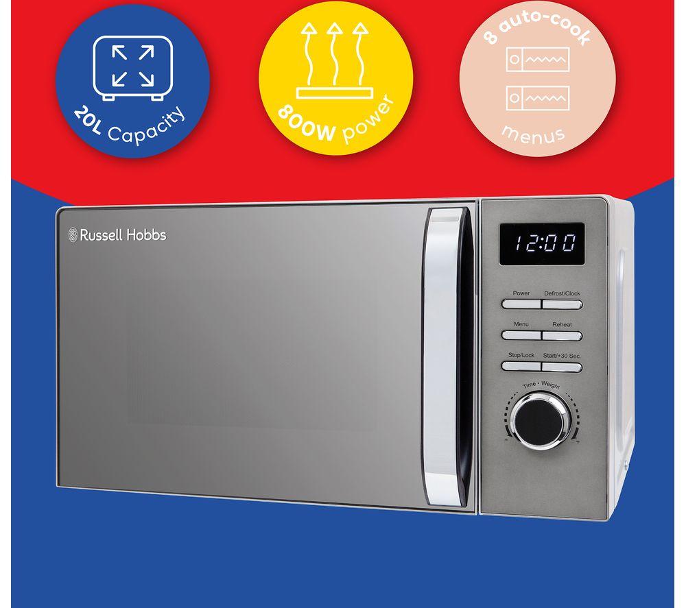 RUSSELL HOBBS Distinctions RHMD832T Microondas Compacto Solo - Titanio