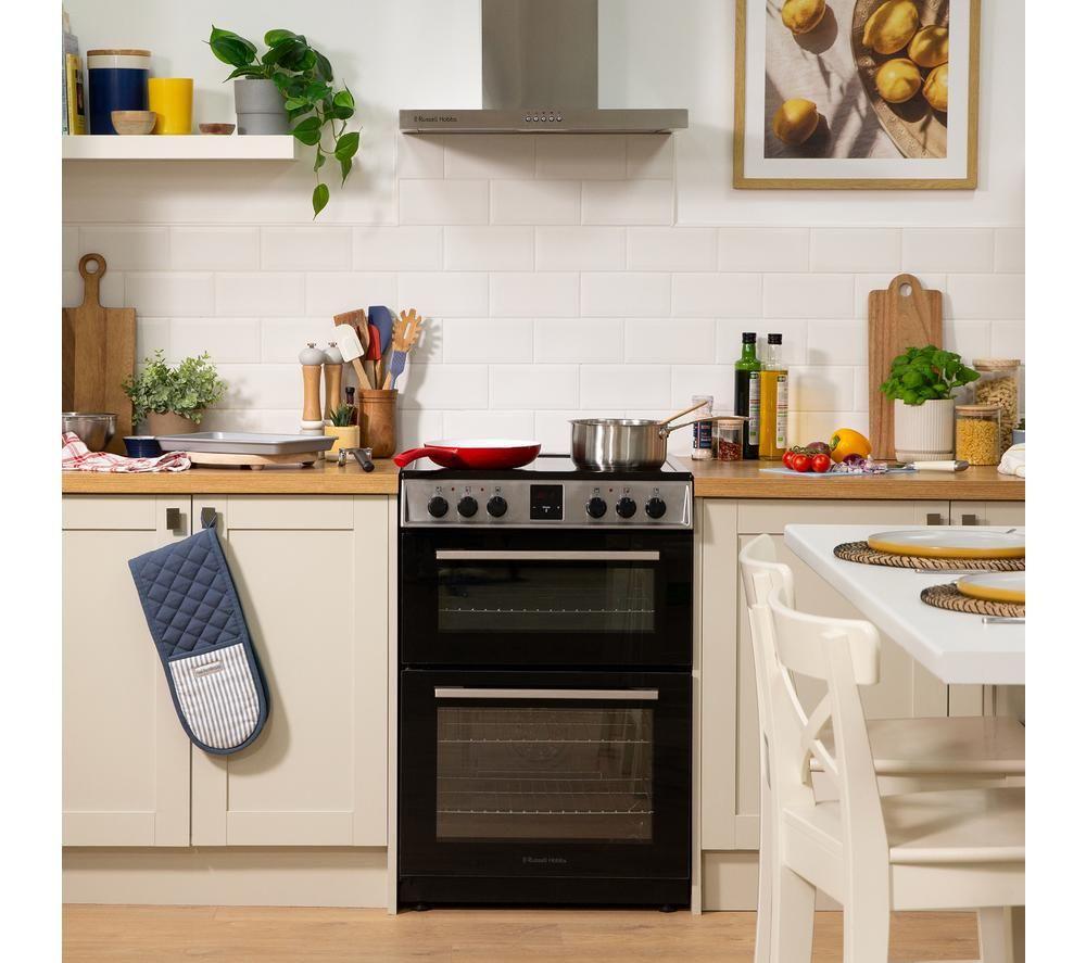 RUSSELL HOBBS RH60EDOEH6011SS Electric Ceramic Cooker - Stainless Steel