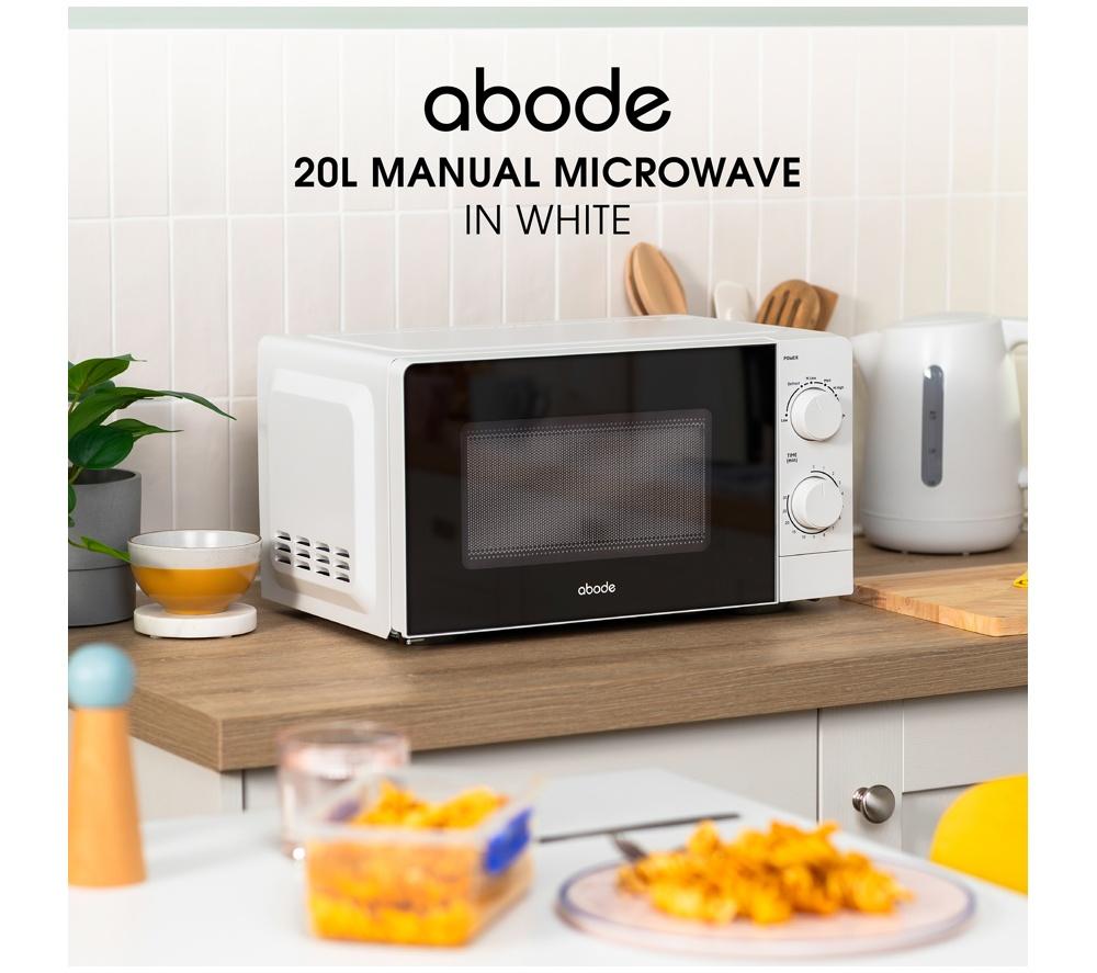 ABODE AMM2005 Compact Solo Microwave - White