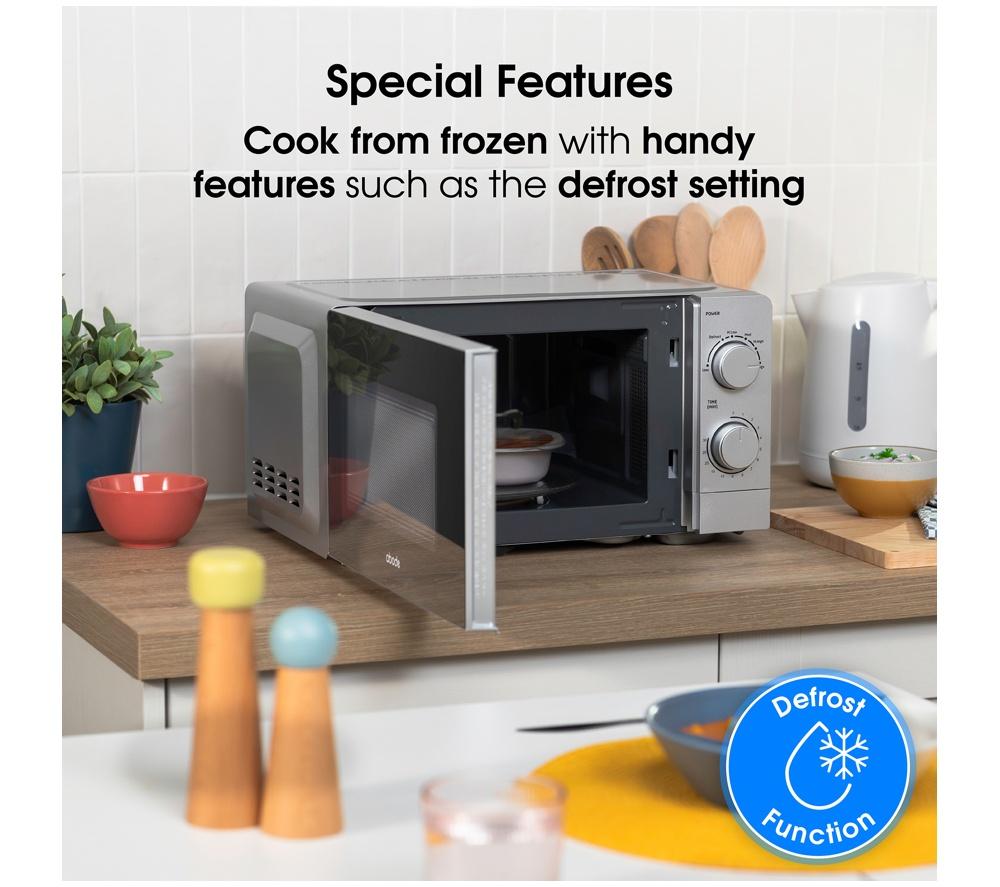 ABODE AMM2005S Compact Solo Microwave - Silver