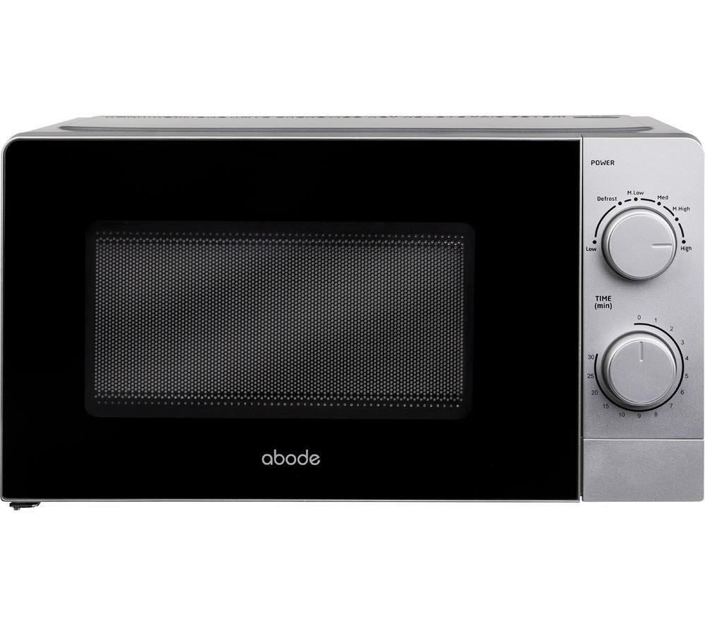 ABODE AMM2005S Compact Solo Microwave - Silver