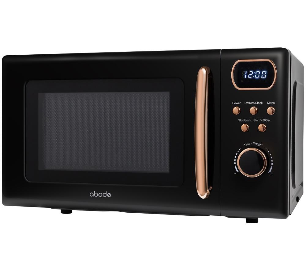 ABODE AMD2004BRG Solo Microwave - Black