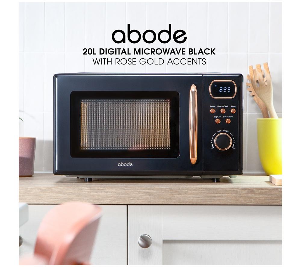 ABODE AMD2004BRG Solo Microwave - Black
