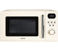 ABODE AMD2004C Compact Solo Microwave - Cream