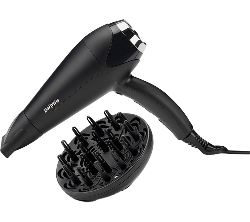 BABYLISS Turbo Smooth 5572U 2000 Hair Dryer - Black