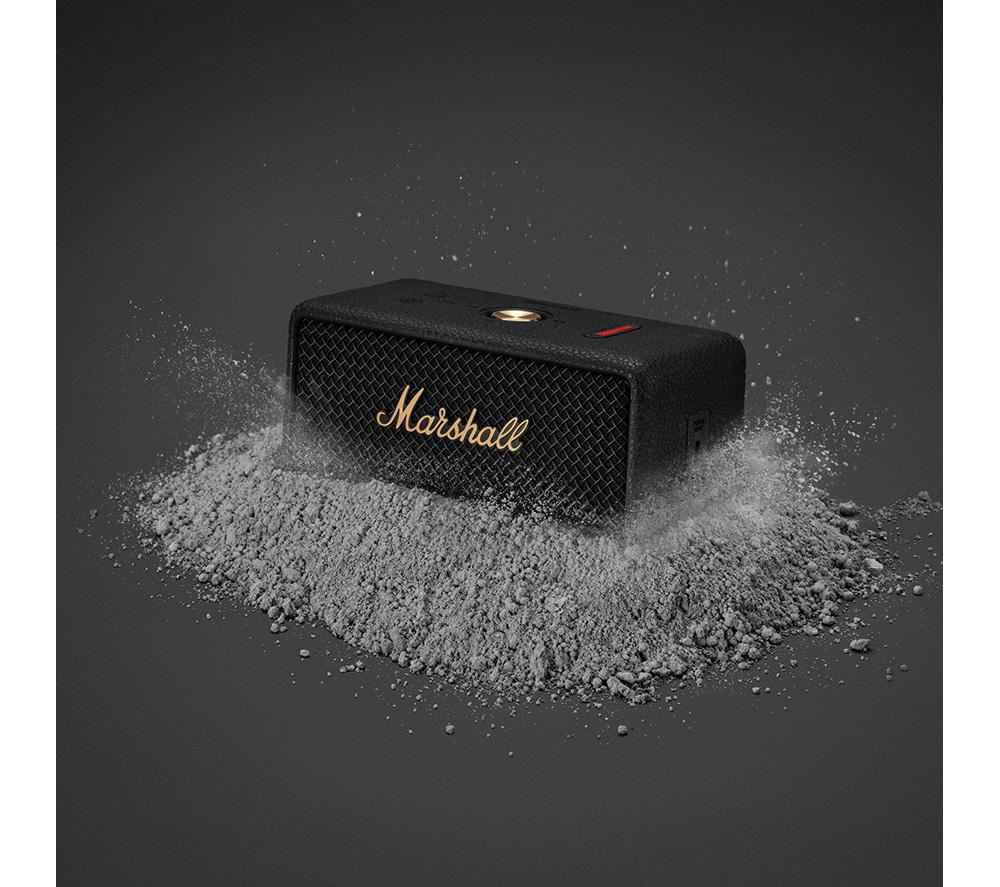MARSHALL Emberton III Portable Bluetooth Speaker - Black & Brass