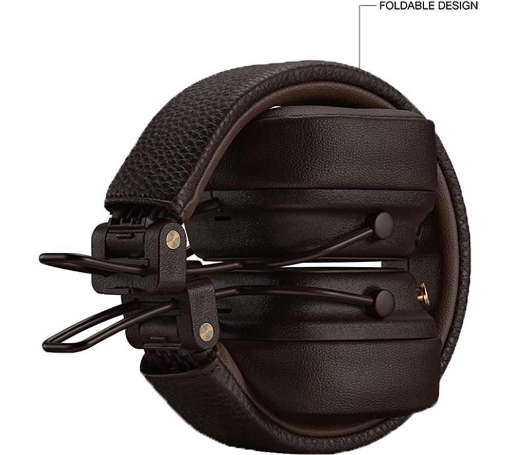 MARSHALL Major V Wireless Bluetooth Headphones - Brown