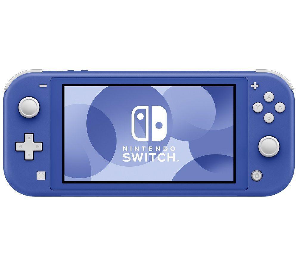 NINTENDO Switch Lite (Blue) & Switch Lite Carrying Case (Animal Crossing: New Horizons Edition) Bundle