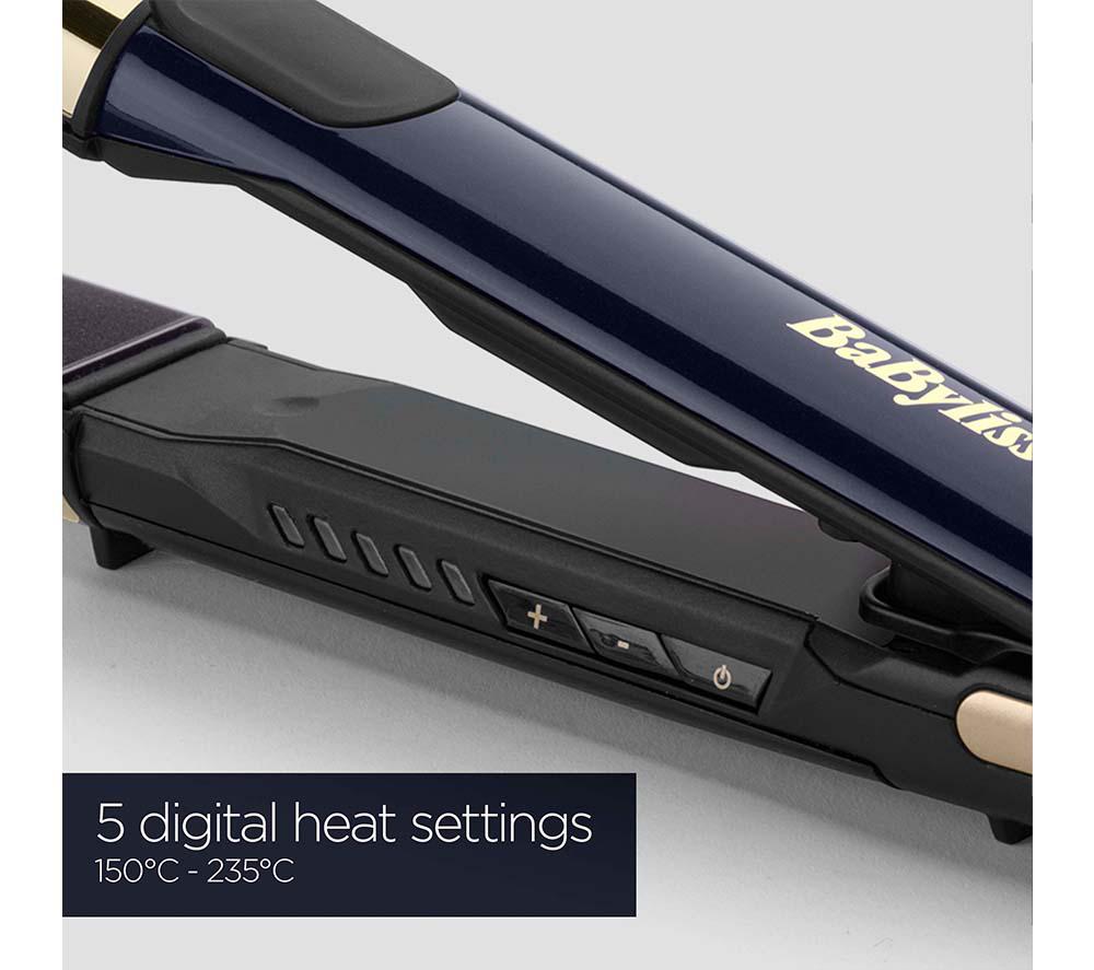 BABYLISS Onyx Styler ST484U Hair Straightener - Black & Gold