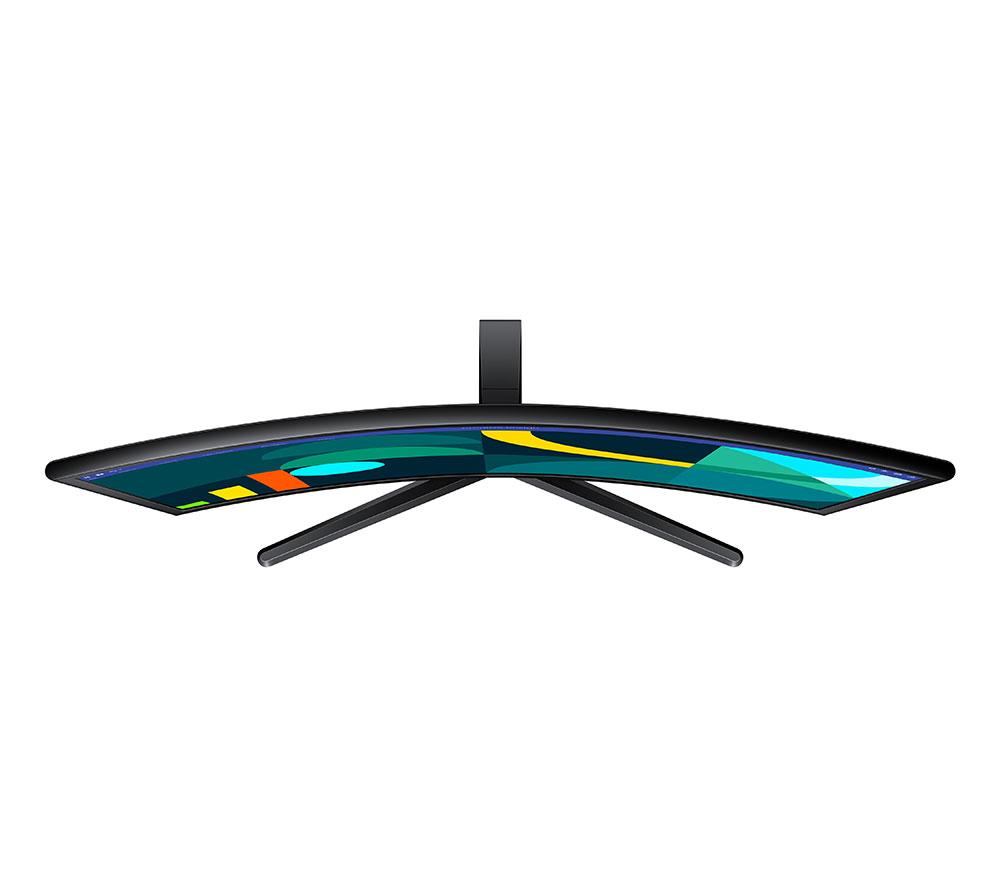 Monitor curvo LCD VA Samsung LS24D366GAUXXU Full HD de 24" - Negro